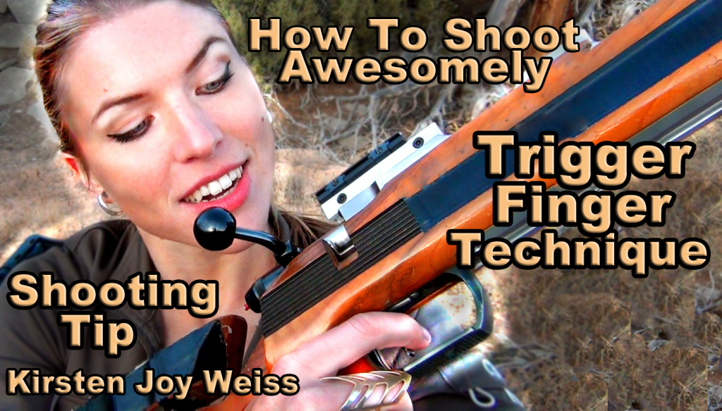 Proper Trigger Finger technique shooting tip how to shoot